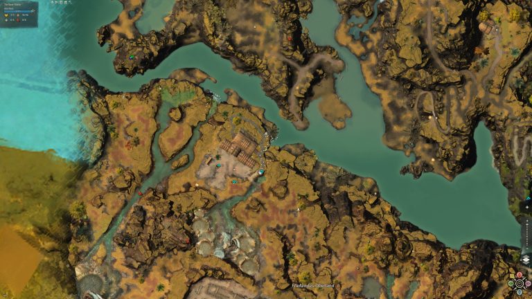 Kartenausschnitt Wasserfall 1