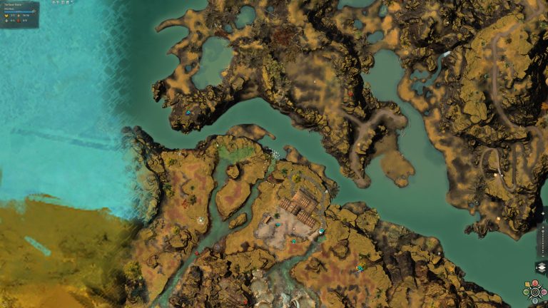 Kartenausschnitt Wasserfall 2