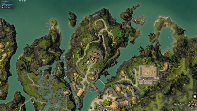 Kartenausschnitt mit Wirtshaus