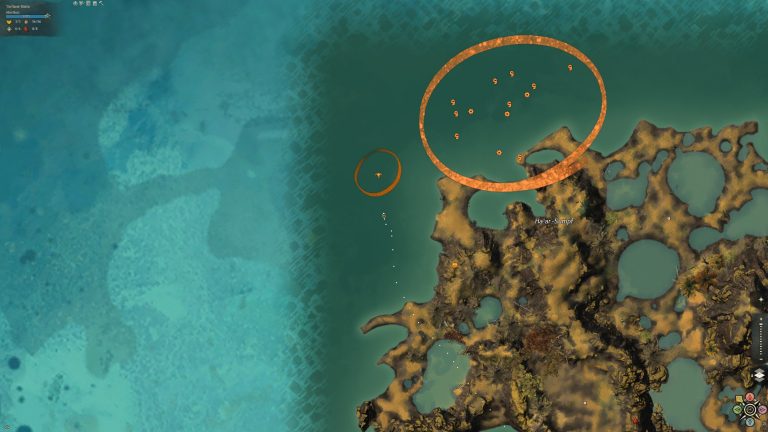 Kartenausschnitt mit Event