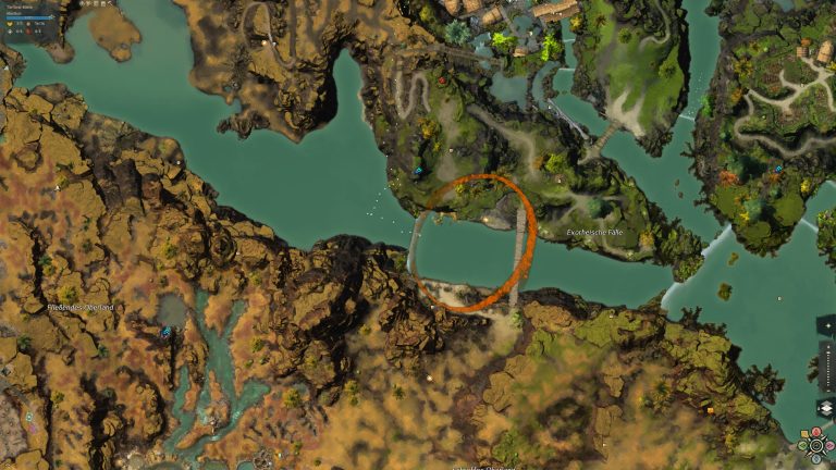 Kartenausschnitt Wasserfall 06