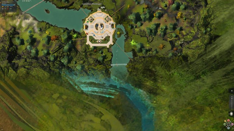 Kartenausschnitt Wasserfall 10