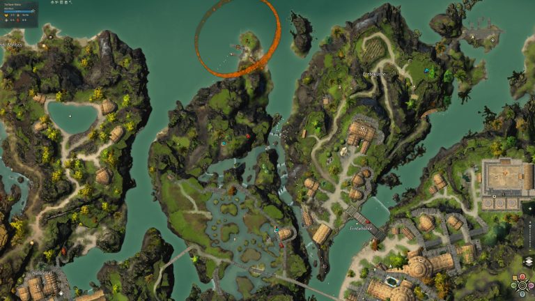 Kartenausschnitt Wasserfall 12