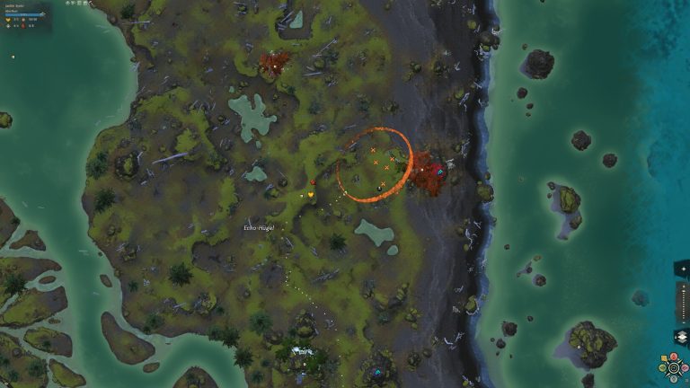 Kartenausschnitt Südosten