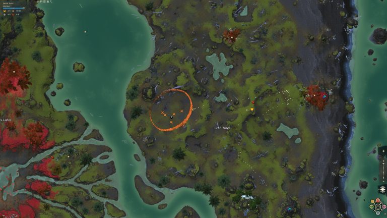 Kartenausschnitt Südwesten