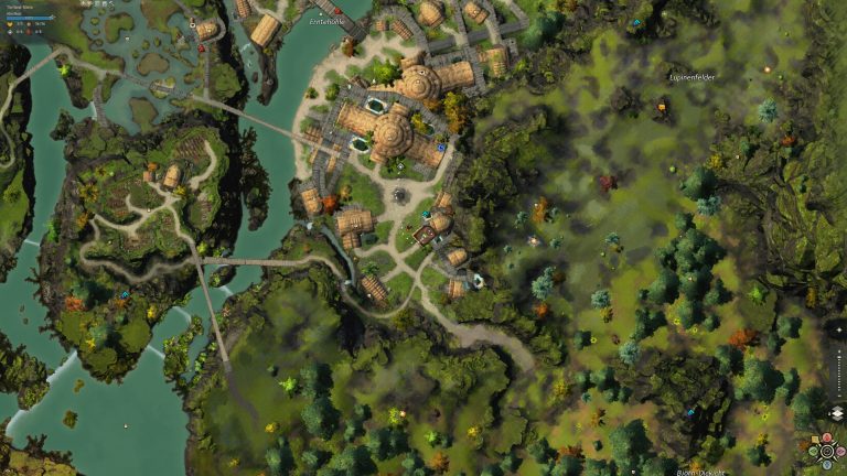 Kartenausschnitt mit gesuchtem Haus