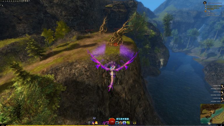 Postiion der Flügelchen