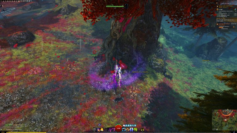 Trauernder Geist am Dritten Blutbaum