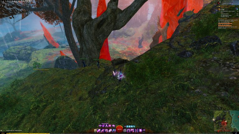 Geisterpaar an den Erntesteinen