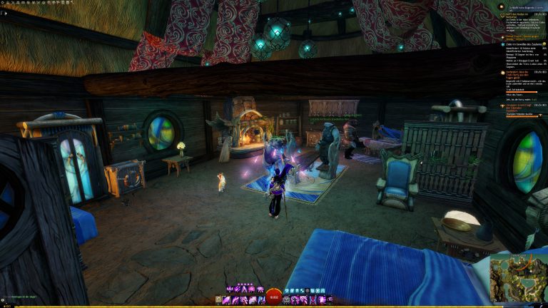 Kühne Arie in ihrem Zuhause