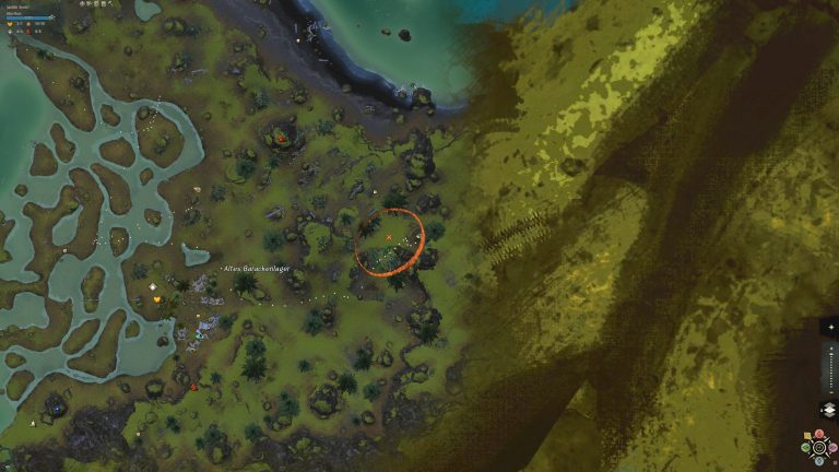 Kartenausschnitt mit Event