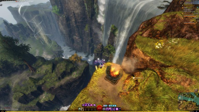 Blick zur ersten Schale