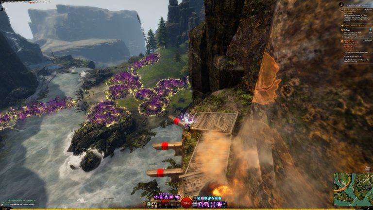 Blick an andere Ufer