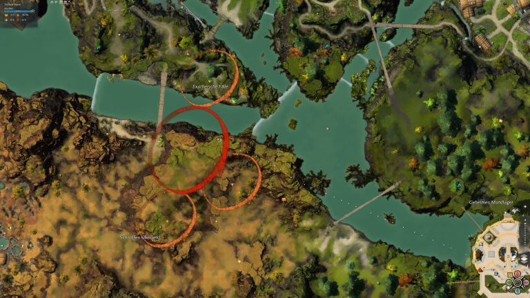 Kartenausschnitt der Location