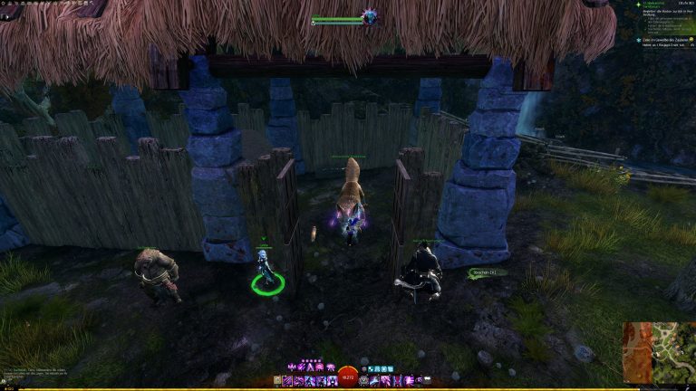 Striecheln nach Erhalt der Beherrschung