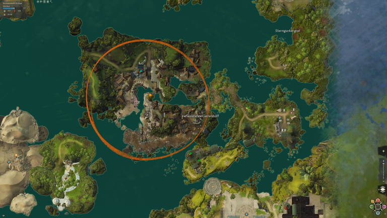Kartenausschnitt Eventlocation