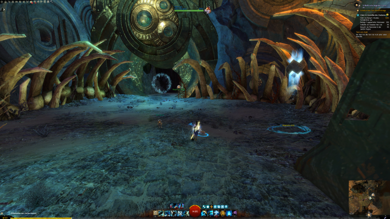 Zugang zum Verlies von Arah