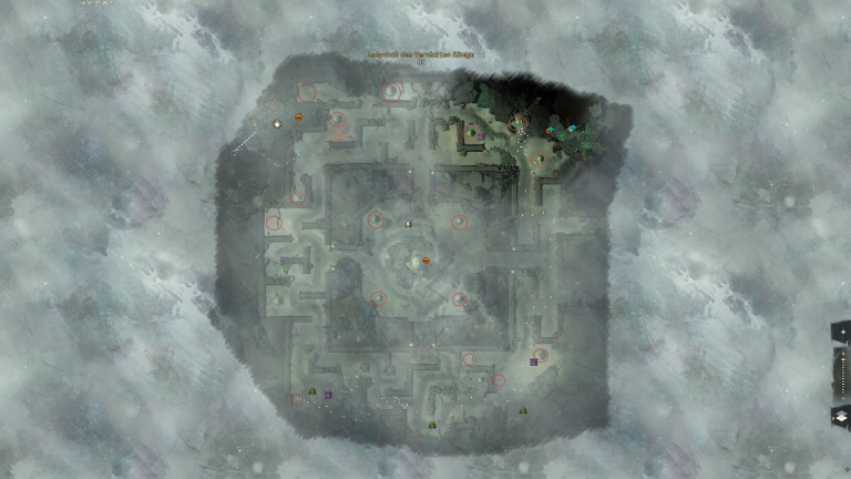 Verstecke im Labyrinth