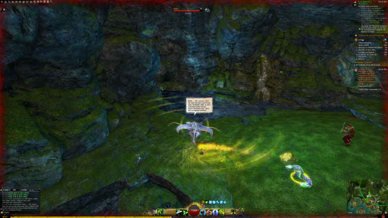 Folgt den kleinen grünen Lupen.