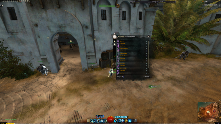 In der Instanz findet ihr auch npch einmal den Händler, bei dem ihr die Tokens eintauschen könnt