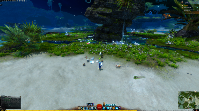 Papierbott schwimmen lassen: Nehmen und im Weiher aussetzen