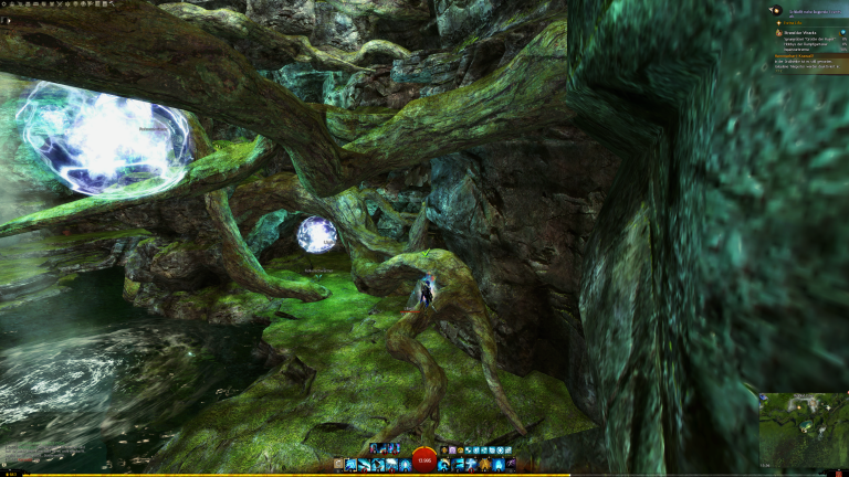 Springt die Wurzel hinauf