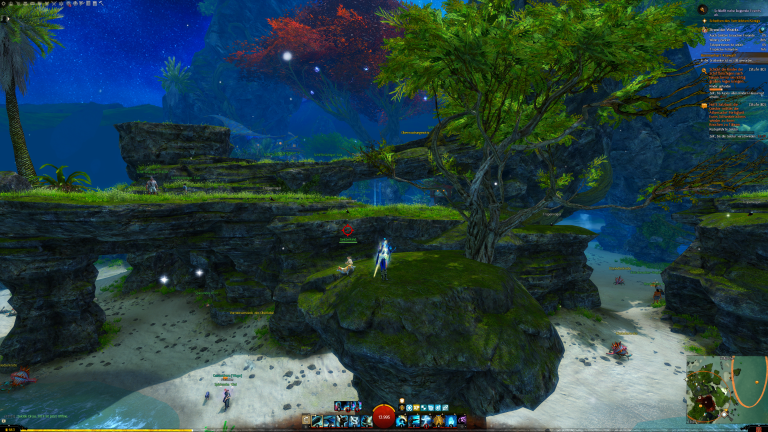 Geistermädchen während des Events der Spielenden Kinder