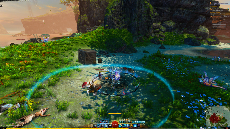 Verteidigungsevent bei Rumpfgarten um Andersen