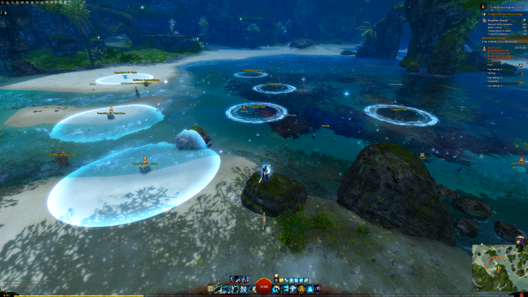 Event an der Strandgutspitze