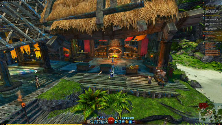 Kochstation und Zutaten in Canachs Kaschemme