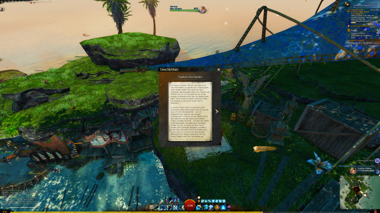 04 Tagebuch eines Kapitäns, Seite 1