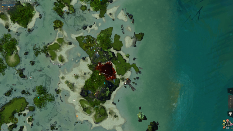 07 Osbornes Tagebuch, Kartenausschnitt