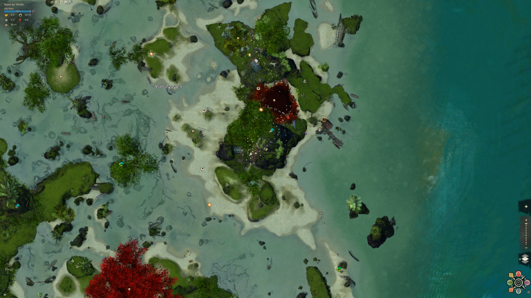 08 Hinweis:Vorgehen beim Umgang mit neuen Schiffbrüchigen, Kartenausschnitt