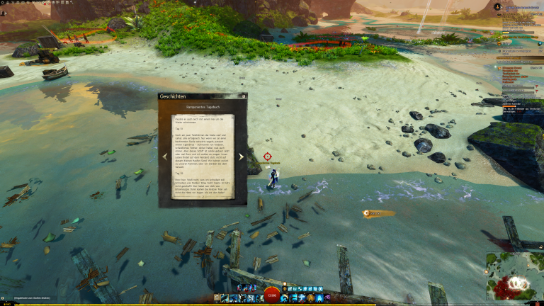 09 Ramponiertes Tagebuch, Seite 2