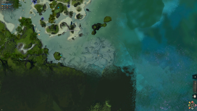 5a: Hinterlasst 1 Gold bei Harvey, Kartenausschnitt