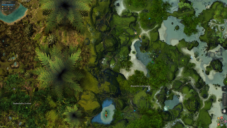 5b: Grab von Mikkis Eltern, Kartenausschnitt