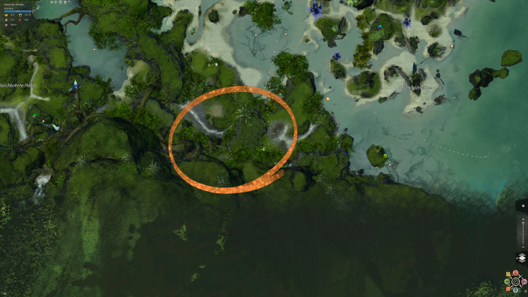 5d: Spielt das Lied, Kartenausschnitt