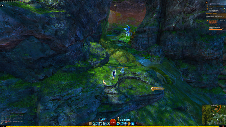 5e: ein Grab braucht Blumen, die Blumen sind flussaufwärts